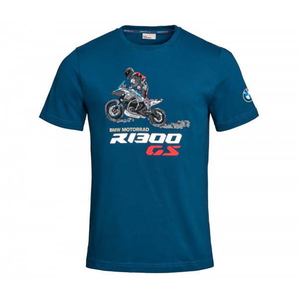 BMW Motorrad T-Shirt R 1300 GS Ανδρικό Μπλε ΕΝΔΥΣΗ